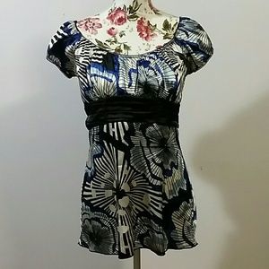 Heart & Soul silky Blouse- LG. NWT