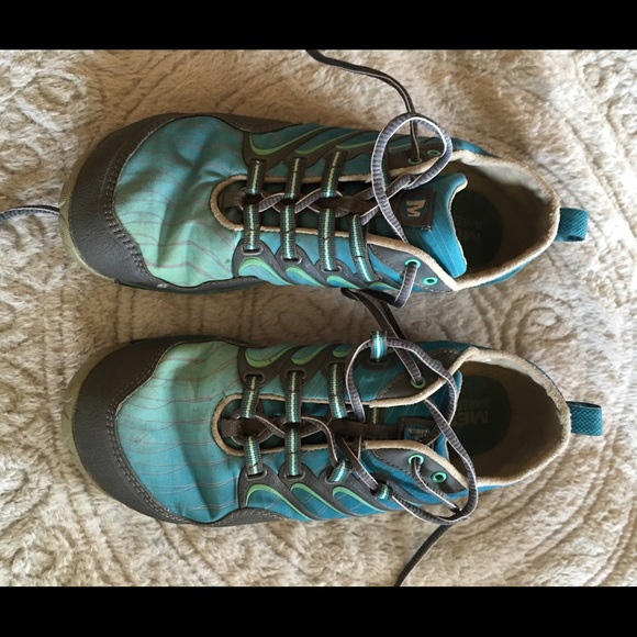 Mountain sneakers.
