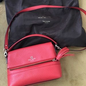 Kate Spade Red Crossbody