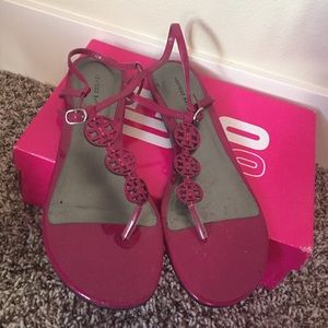 NEW PRICE! Pink flat sandals