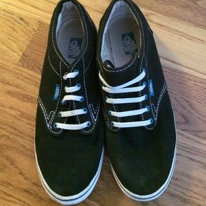 Black VANS worn maybe 10 times