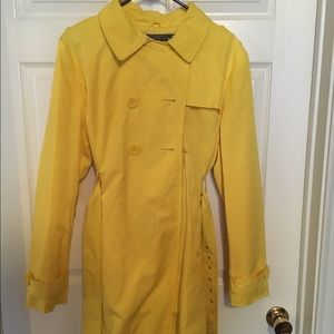 Kenneth Cole yellow coat