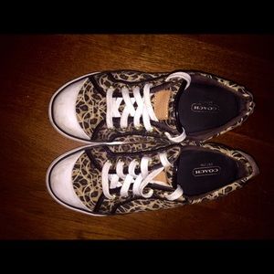 LIMITED EDITION Leopard Coach Sneakers