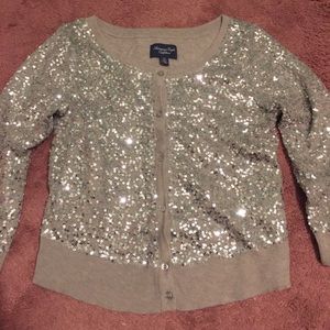 American Eagle sparkles sweater BRAND NEW