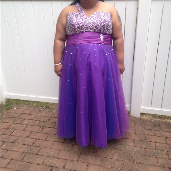 New prom dress plus size