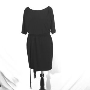 Jessica Simpson Black Matte Jersey Dress