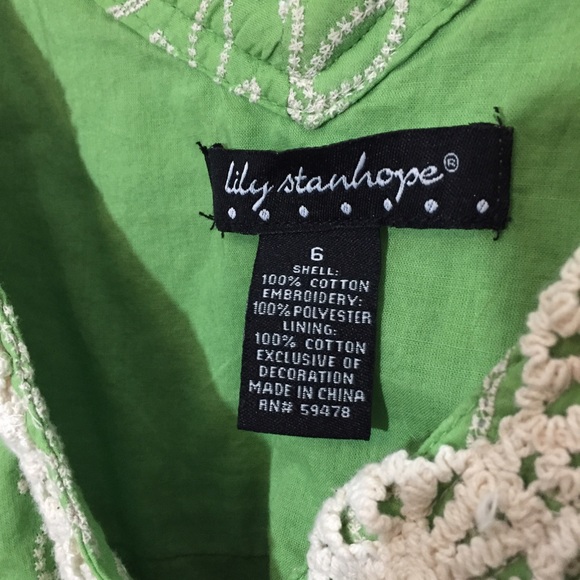 Embroidered Cotton Spring Dress - Picture 3 of 4