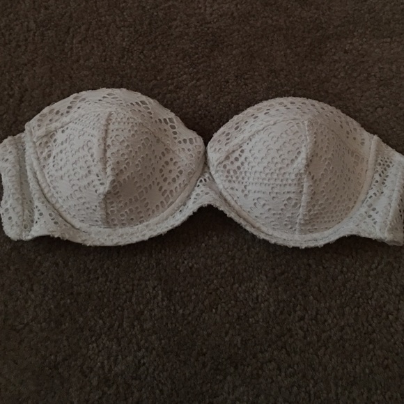 LA Hearts bikini strapless top