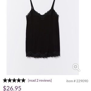 Lane Bryant Lace Cami