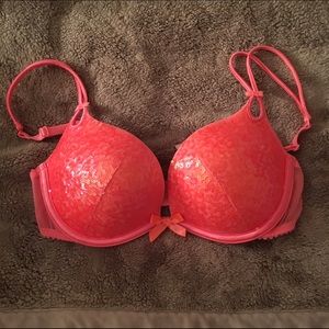 VS Coral Sequin Bra