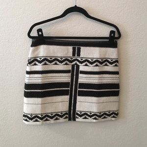 Madewell tribal print skirt