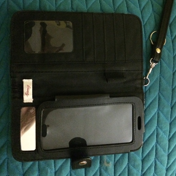 Tribal Wristlet with Phone Holder and compact - Picture 2 of 3