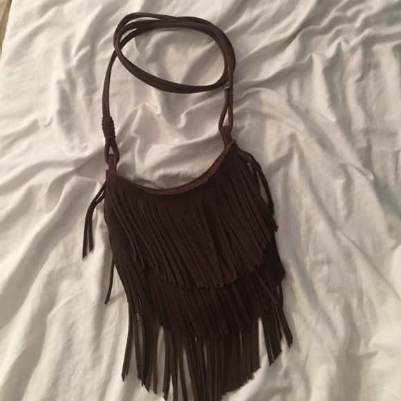 Fringe purse