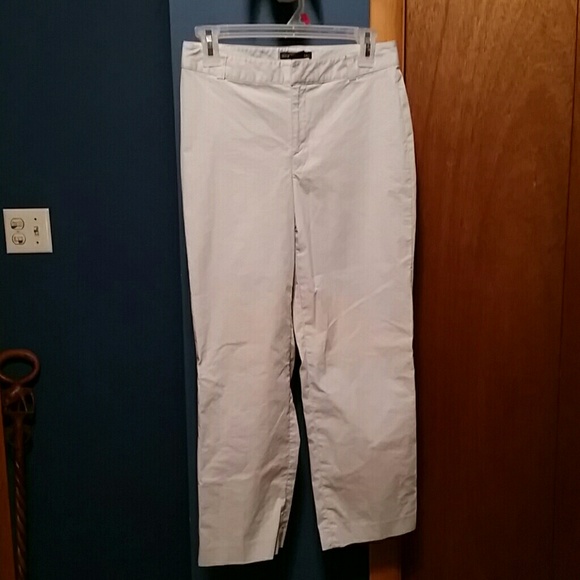 Banana Republic Pants - Banana Republic cream cotton pants