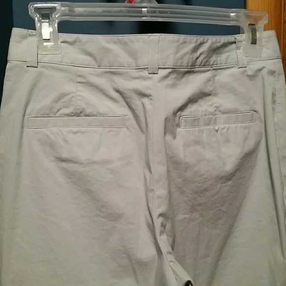 Banana Republic cream cotton pants - Picture 3 of 3