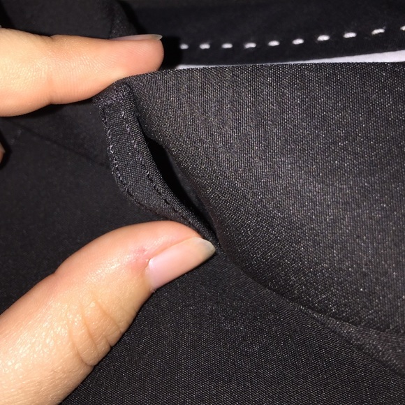 NWT banana republic black slacks - Picture 4 of 4