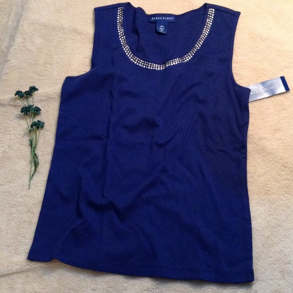 Karen Scott Tank Top - Picture 1 of 4