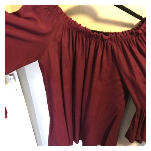 Boho chic off shoulder dress