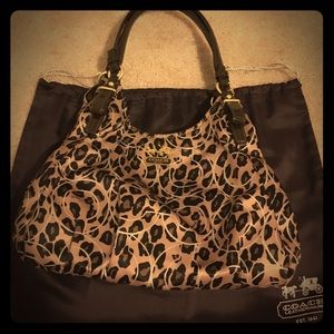 Limited Edition Leopard Coach Bag