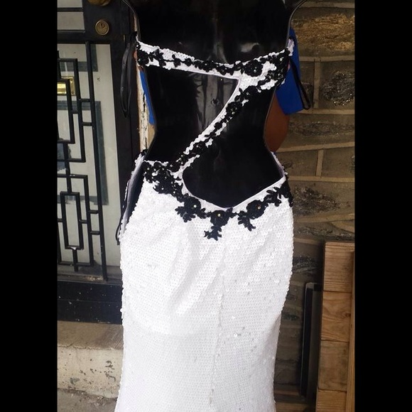 RJ Crush Sequin Prom Gown - Picture 2 of 4