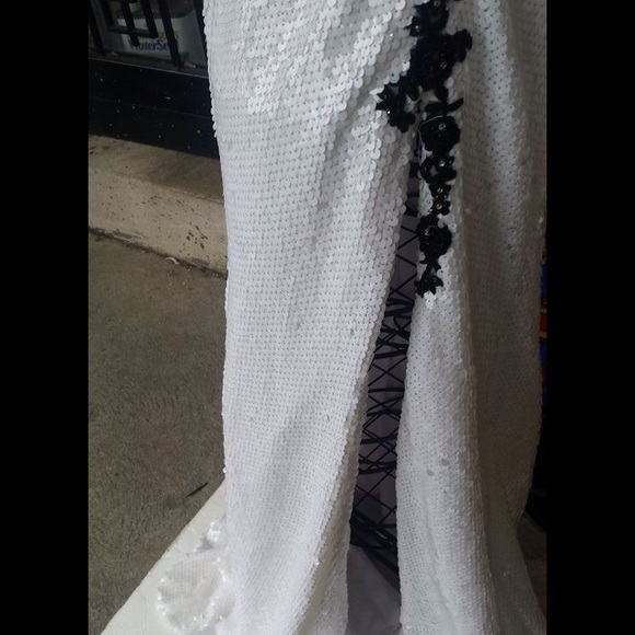 RJ Crush Sequin Prom Gown - Picture 3 of 4