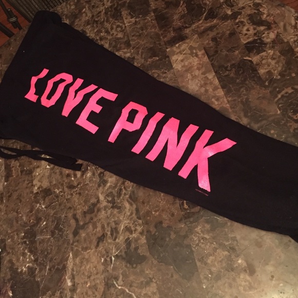 VS PINK crop joggers