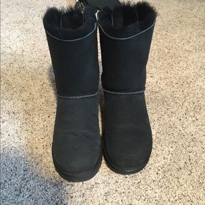 Black UGG boots