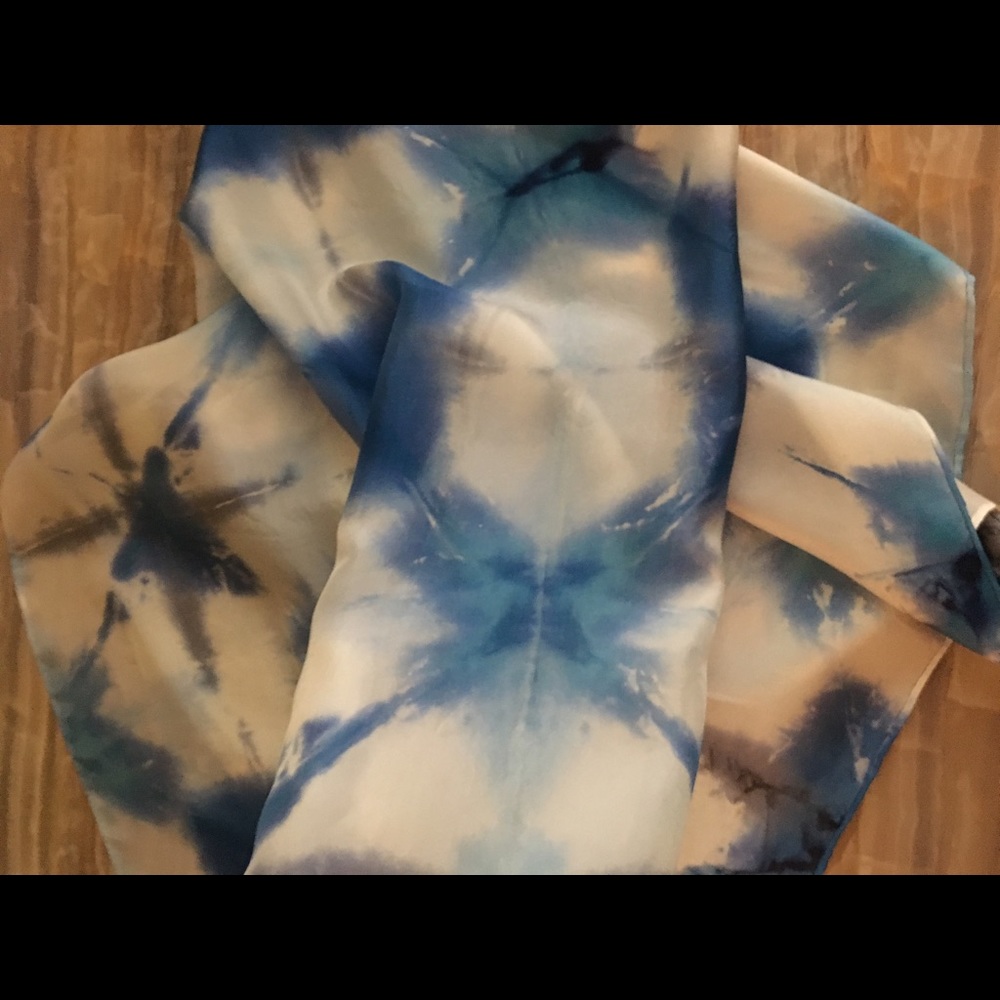 Wearable Art handmade by me:) 100% silk scarves