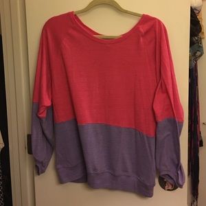 C& C over sized sweatshirt