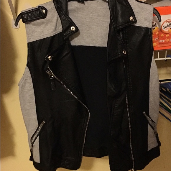 Forever 21 Faux Leather Vest!
