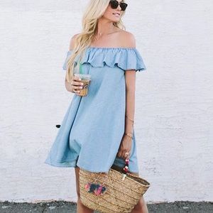 Comfy Off the Shoulder Dress