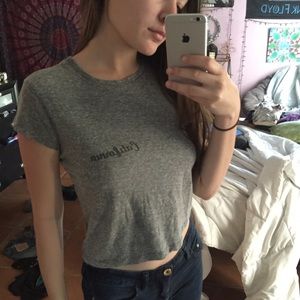Brandy Melville "California" Crop