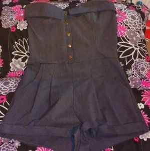 Nwot rock steady romper size m
