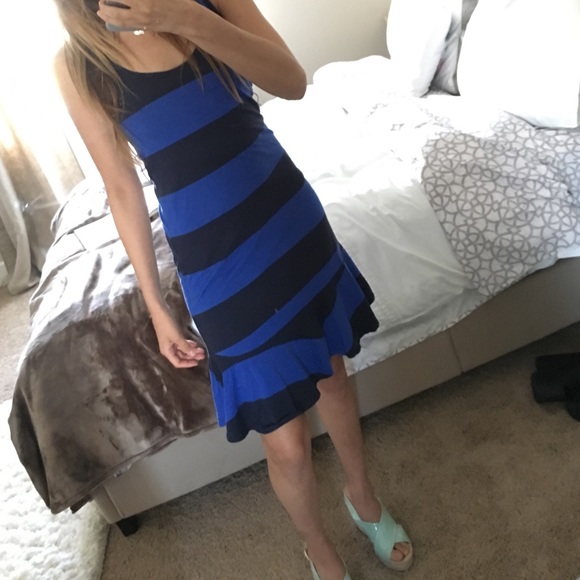 Dress blue strips - Picture 3 of 3