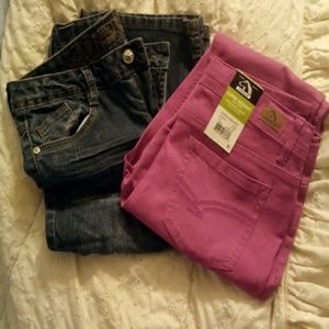 Little girl's Jean Bundle sz 14