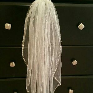 Beautiful wedding veil
