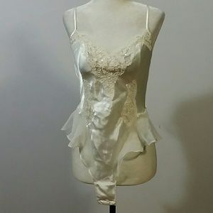 Victorias Secret Lace & Sequined Teddy- -:XS