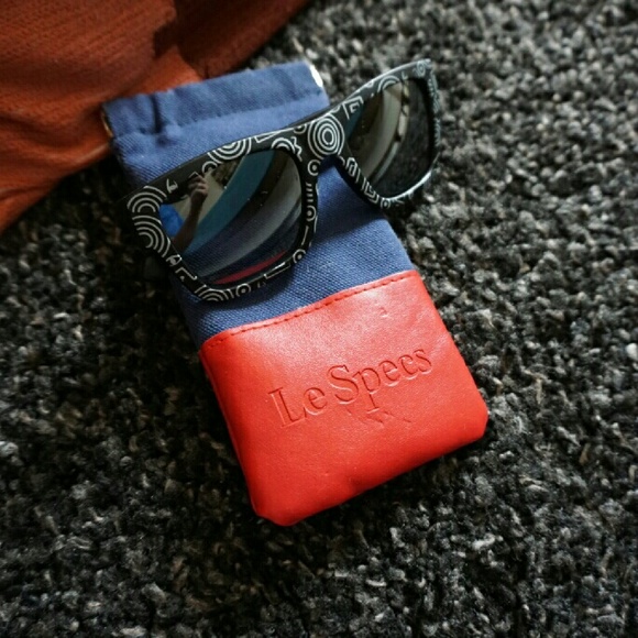 Le Specs 'Bowie' 55mm Retro Sunglasses