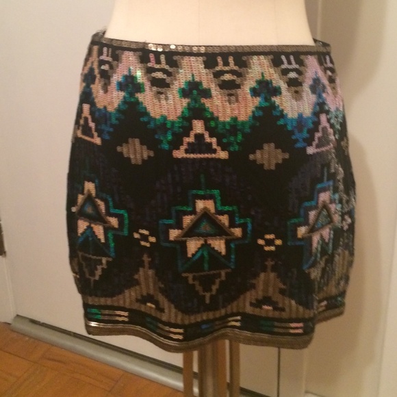 Sequined skirt