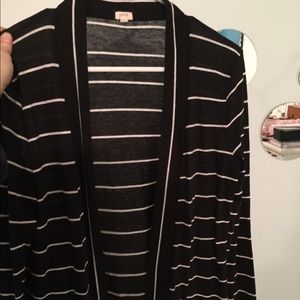 Black and white j crew spring sweater!