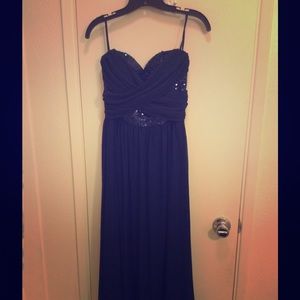 Navy Blue Formal Dress