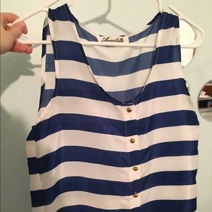 Nautical summer tank top!!