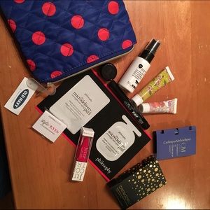 Makeup goodie bag from Birchbox