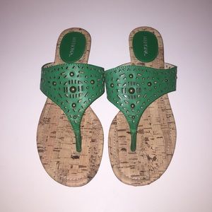Green Sandals