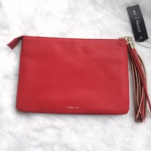 monogrammed leather clutch monogrammed leather clutch