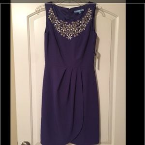 NWT Antonio Melani purple dress