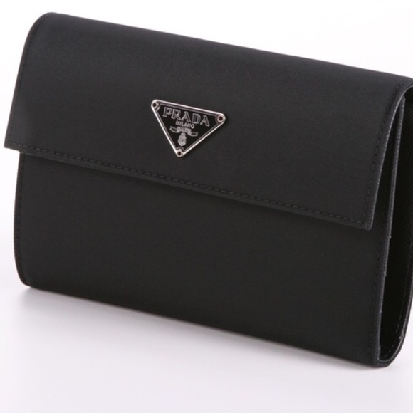 Prada medium wallet.