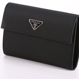 Prada medium wallet.