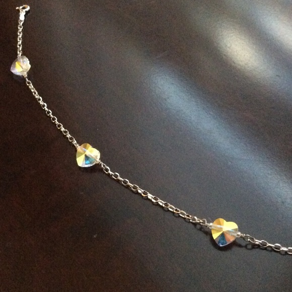 Jewelry - SALE Italian Silver & Swarovsky Bracelet