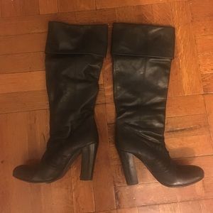 Black Leather Boots